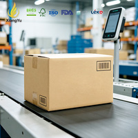 Boîte en carton ondulé à double paroi 5 plis haute résistance pour l'emballage et l'expédition, carton kraft sur mesure, vente en gros d'usine