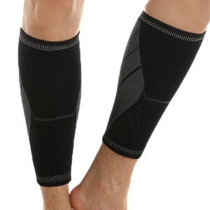Dh — chaussettes ODM OEM, longues jambes, pour sport, course, exercices en plein air, manche de Compression, mollet - Product Image 4