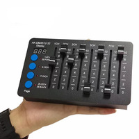 MAITE Mini Contrôleur DMX512 IP33 32 Canaux Facile à Transporter CRI60 Dimmer pour Projecteur LED Par Console d'Éclairage Scène DJ Disco Garantie 1 An