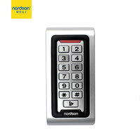Système de contrôle d'accès par clavier avec lecteur de cartes RFID Wiegand 125 kHz, étanche, en métal, 12 V CC, 24 V CC, pour 2000 utilisateurs, Nordson (NT-109)