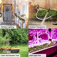 Scatola di collegamento tenuta impermeabile per proteggere presa esterna, spina, presa, luce decorativa natalizia