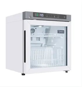 Refrigerador portátil para laboratório, refrigerador de porta única 42L para banco de sangue, 2-8 graus, China