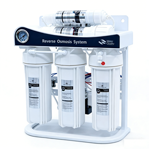 Système de filtration par osmose inverse pour maison, bureau, hôtel, 5 étapes avec compteur, cadre en acier inoxydable, filtration 5 étapes - Product Image 5