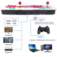 Nouvelle conception 2023 Pandora 3d Wifi Plus Arcade Box 9000 en 1 avec téléchargement Wifi Jeu rétro Arcade Jeu vidéo Console de jeu Pandora
