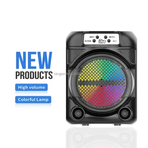 ZQS6147 akıllı hoparlörler taşınabilir açık FM radyo müzik BT 6 inç Subwoofer hoparlör kutusu fiyat