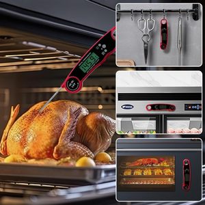 Thermomètre numérique LCD à lecture instantanée pour viande, affichage rétroéclairé, haute précision, certifié CE 1.0, temps de réponse de 2 à 4 secondes - Product Image 5
