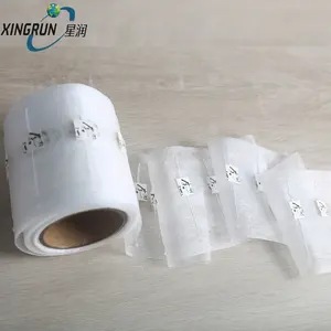 Biodegradable corn fiber PLA material mesh filter roll Empty pyramids Tea Bags roll