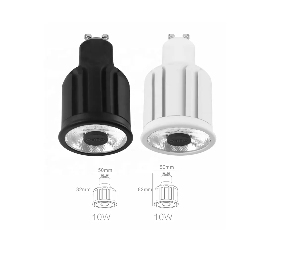 Gupo Interieur Led Module Spotlight 12 24 36 Graden Wisselend 10W Lampen Antiglare Ugr12 Lens Led E27/Gu10/Mr16/Gu5.3 Lamp