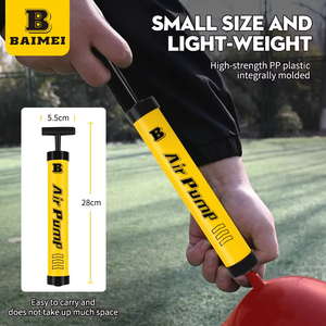 BAIMEI Soccer Ball Hand Held <strong>Air</strong> <strong>Pump</strong> Inflator With Needle - Product Image 3