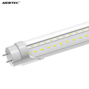 Tubo LED T8 AIER ETL DLC de 4 pies y 24w OEM ODM con Iluminación Interior 120-130LM/W, Aluminio y PC, 3000-6500K, Garantía de 3 Años - Product Image 1