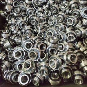 Gối khối mang Con lăn UCP UC ucf 203 204 <span class=keywords><strong>206</strong></span> mặt bích nhà ở bốn bu lông vít luyện kim - Product Image 4