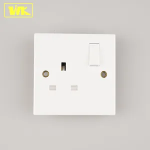 WK Single Gang British 13A Electrical Socket UK outlet