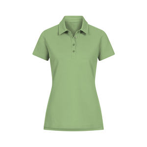 เสื้อโปโลทรงคลาสสิกสำหรับผู้หญิง ผลิตจากผ้าฝ้ายพรีเมียม ดีไซน์เรียบง่าย มีไซส์พลัสไซส์ เหมาะสำหรับใส่ทำงานและใส่ลำลอง - Product Image 1