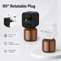 Diffuseur d'arômes intelligent à brancher sur prise murale, diffuseur de parfum contrôlé par application, purificateur d'air, 150 ml, machine à parfum sans eau pour usage domestique et commercial