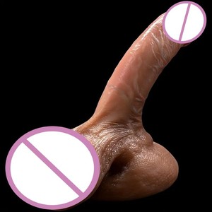 Consoladores grandes de silicona líquida, masturbador femenino para adultos, pene Artificial, consolador suave enorme realista, Juguetes sexuales, <span class=keywords><strong>vibrador</strong></span> para mujeres - Product Image 4