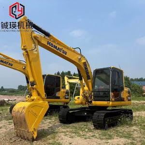 Excavadora Komatsu PC120 Usada de 12 Toneladas, Entrega Rápida, Gran Potencia de Excavación, Fácil Mantenimiento, Estabilidad Hidráulica, Ahorro de Combustible - Product Image 1