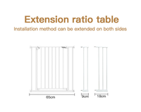 Escaliers Barrière pour bébé Animaux de compagnie Chien Clôture Certification Enfants Portes Rétractables En Gros Bébé Barrières Simple Usage Escalier Maison Porte