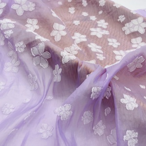2020年春のコレクションファッション性のあるBROCADE ORGANZA JACQUARD FABRIC FOR DRESS - Product Image 3