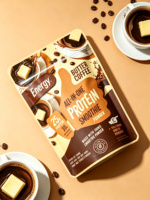 Op maat gemaakte bedrukte merk-zip pouch populaire staande verpakking voor wei-eiwitpoeder, koffie, melk, gelei, kauwgom - gemaakt van PET