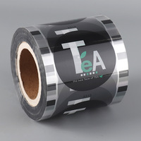 Film d'étanchéité de tasse de magasins de thé à bulles en gros biodégradable pour scellant personnalisé imprimé