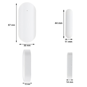 Sensore per Porte WiFi Tuya Smart, <span class=keywords><strong>Allarme</strong></span> Magnetico Autonomo per <span class=keywords><strong>Finestre</strong></span> Compatibile con Alexa e Google Home, <span class=keywords><strong>Sistema</strong></span> di Sicurezza Domestica Portatile in ABS - Product Image 6