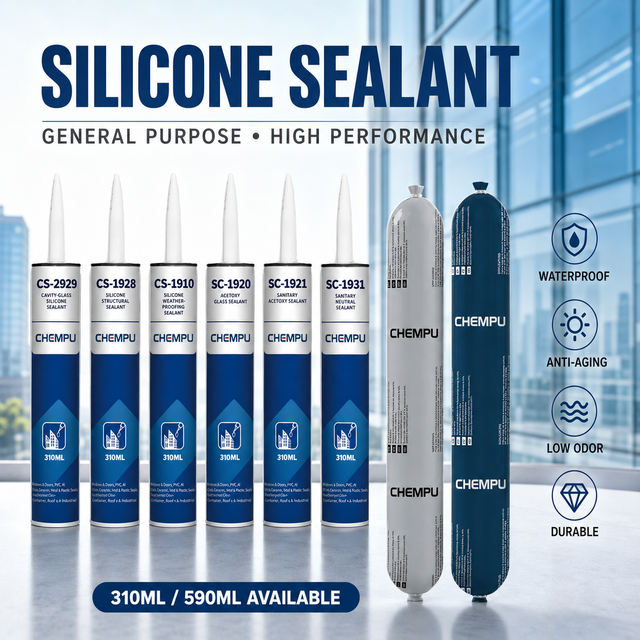 Jobsite 600ml Sanitary Silicone Sealant Caulking Waterproof Clear Silicone Glue for Bathroom Resilient Silicone Sealant