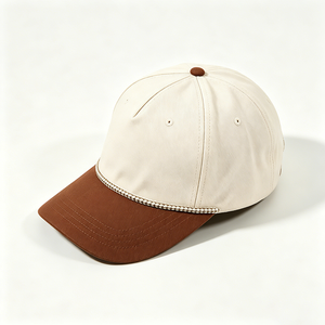 Gorra de Béisbol Deportiva Personalizada de Dos Tonos, Visera en Contraste, Corona Estructurada, Algodón Lavado, Gorras Unisex de Dos Colores, Venta al Por Mayor OEM - Product Image 6