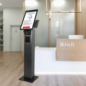 Kiosco de Pago con Pantalla Táctil de 1920x1080 4K, Lector de Tarjetas NFC y RFID, Personalizable, para Uso en Bancos - Product Image 1