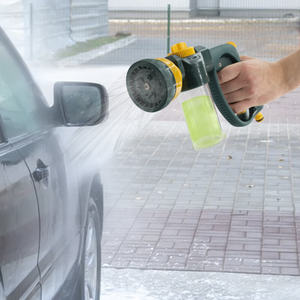 Pistolet de lavage de voiture multifonctionnel avec réservoir de 100 ml et débit d'eau réglable, pour usage en jardin - Product Image 6