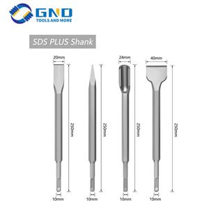 4pcs 250mm <strong>SDS</strong> <strong>PLUS</strong> Chisels Set Point Groove Gouge Flat Chisel Electric Hammer <strong>Drill</strong> <strong>Bit</strong> Break Concrete Brick Wall Drilling