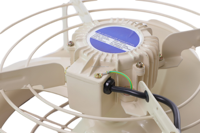 Airtechz 8 10 12 14 16 Ventilateur d'extraction mural commercial silencieux de 18 pouces en métal avec persiennes et obturateur automatique