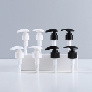 28mm Transparent Plastic 500ml Body Lotion Dispenser Pump with Screw Cap 28/410 24/410 Model - Product Image 1