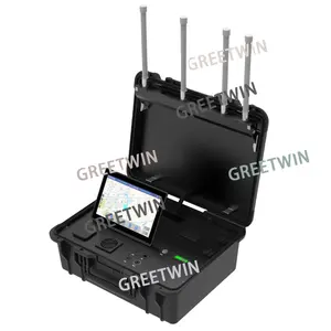 Greetwin Draagbare H1c 1-5Km Dji Autel Fpv Drone Signaaldetector Radar Omnidirectionele Detectie Met Richtingszoekende Functie