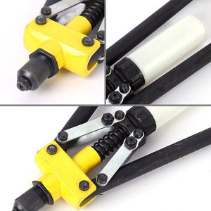 Herramienta <span class=keywords><strong>Remachadora</strong></span> Manual Ergonómica |   Pistola <span class=keywords><strong>Remachadora</strong></span> de Doble Mango Ahorradora de Esfuerzo para Automoción y Construcción - Product Image 3