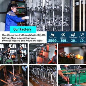 Venta al por mayor de fábrica de lujo cristal soplado a mano tallo largo cóctel helado jugo leche té taza Mini <span class=keywords><strong>Martini</strong></span> vasos Copa - Product Image 4