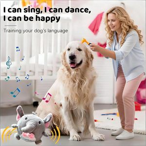 Juguete Interactivo para Perros, Peluche con Movimiento Activo, Modos de Grabación y Música, Canto, Sonido y Vibración, Pelota Interactiva para Perros - Product Image 2
