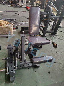 Commercial Dual Function Plate Loaded Strength Equipment Prone <b>Leg</b> Curl+ Extension Machine YT-K186 Steel Plate Loaded Machine Li - Product Image 6