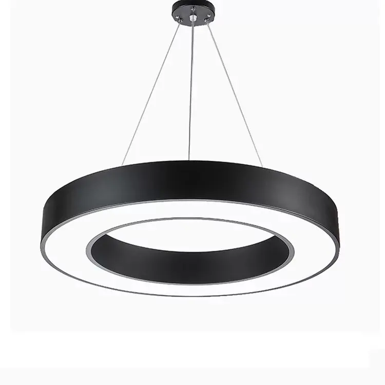 High lumens Modern design house decoration hanging circular pendant light for restaurant