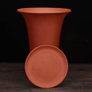 Grand pot <span class=keywords><strong>en</strong></span> argile violette Yixing <span class=keywords><strong>en</strong></span> forme de falaise, récipient de bureau spécial pour la décoration intérieure des Clivia et Cymbidium - Product Image 4
