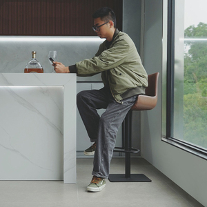 Bán Chạy Nhất Bắc Âu Sang Trọng Thanh Cao Ghế Phân Hiện Đại Thiết Kế Tiện Dụng Đơn Giản tựa lưng Xoay Có Thể Điều Chỉnh Cho Nhà Khách Sạn Sử Dụng - Product Image 3