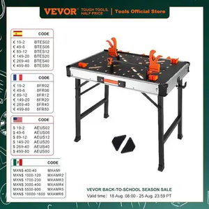 DIY Multifunctional Woodworking Benches Foldable <b>Work</b> <b>Table</b> WX051 Mobile Woodworking <b>Table</b> Cut Saw Portable Carpentry Workbench - Product Image 3