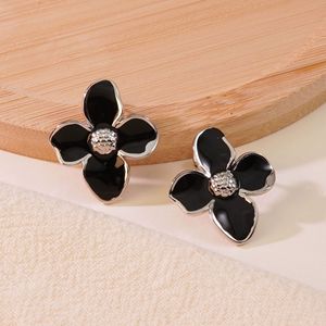 <span class=keywords><strong>Orecchini</strong></span> a forma di <span class=keywords><strong>tulipano</strong></span> in stile francese retrò con smalto a forma di <span class=keywords><strong>tulipano</strong></span>, <span class=keywords><strong>orecchini</strong></span> di nicchia di alta gamma squisiti floreali in acciaio inossidabile NS800902 - Product Image 5