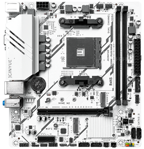 JGINYUE B350M-PLUS/ARGB M-ATX anakart masaüstü için Ryzen 2000-5000 serisi CPU EXPO <span class=keywords><strong>DDR4</strong></span> RAM SATA sabit disk için destekler - Product Image 1