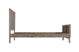 Cadre de lit en bois de marque AMO, meubles modernes de chambre à coucher en bois d'acacia, de chêne et de pin massif, nouveauté, fournisseur vietnamien direct à bas prix - Product Image 4