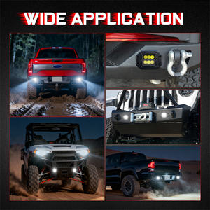 Feux de conduite LED 60W à faisceau combiné spot et flood de 4,8 pouces pour remorque, tracteur, camionnette, SUV, Side-by-Side - Product Image 3