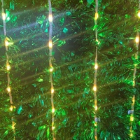 Sapin de Noël 3D géant en cèdre sur pied, taille personnalisée, pour extérieur, avec structure métallique, étanche IP65, LED RGB dynamique programmable