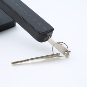 Wenxun <b>Smart</b> Fingerprint <b>Lock</b> Q029 100 Users Apartment Door <b>Lock</b> With Remote Control And Glass Door Compatibility - Product Image 2