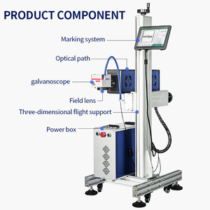 <span class=keywords><strong>Imprimante</strong></span> <span class=keywords><strong>laser</strong></span> à fibre haute vitesse avec convoyeur Machine d'<span class=keywords><strong>imprimante</strong></span> <span class=keywords><strong>laser</strong></span> à <span class=keywords><strong>jet</strong></span> en ligne à fibre - Product Image 5