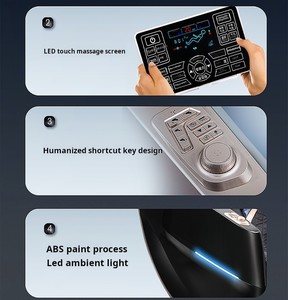 Sillón de Masaje Corporal Eléctrico Completamente Automático C87 2026, Reclinable de Gravedad Cero, Nuevo Diseño, Sofá de Masaje Portátil tipo Spa - Product Image 4