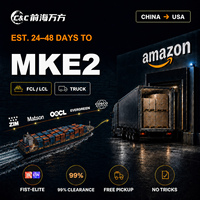 Agent d'expédition MKE2 FBA FTL LTL 9700 S 13th Street OAK CREEK WI 53154 Expédition maritime DDP LCL FCL Chine vers les États-Unis Transitaire